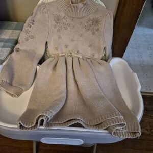 Cupcakes & Cashmere Beige Knit Sweater